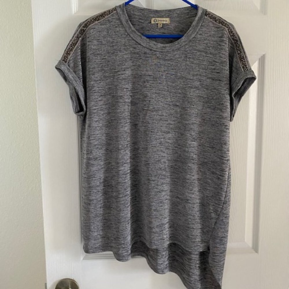 Democracy Top with  Sparkly details on shoulder Size M